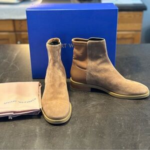 Stuart Weitzman Tan Suede Boots